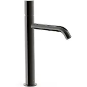 Tres Wastafelmengkraan study exclusive 32,5 cm 1-knop rond metallic zwart