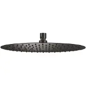 Qisani Hoofddouche Flow Ø 25 cm Geborsteld Gun Metal