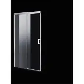 Boss & Wessing Nisdeur bws linea 110x200 cm soft-close aluminium profiel chroom