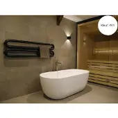 Instamat Designradiator tubone-h 44x170x14 cm incl. Aansluitset wit