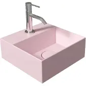 Salenzi Fontein spy 30x30 cm mat roze