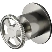 Hotbath Cobber @Work afbouwdeel inbouw stopkraan warm geborsteld nikkel