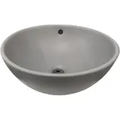 Best design Ancona opbouw waskom mat grijs Ø38cm H16cm 4006300