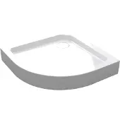 Best design Douchebak opbouw project kwartrond 80x80x14 cm hoogglans wit