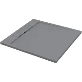 Best design Just Solid douchebak 100x100x3.5cm mat grijs
