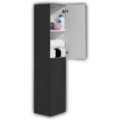 Boss & Wessing Kolomkast bws london 35x30x160 cm antraciet