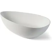 Luca Waskom Sanitair Tate 50x33x12,5 cm Solid Surface Mat Wit