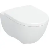 Geberit Tropea hangend randloos toilet met softclose zitting wit glans