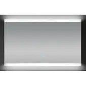 Casajoy Badkamerspiegel 120x70 cm met ledverlichting en anticondens