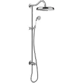 Tres Regendoucheset clasic opbouw incl. Handdouche chroom