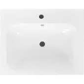 Best design Wastafel tbv Splash Meubels 60cm Met Kraangat Glans Wit