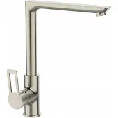 Sanimar Braga spoeltafelkraan geborsteld inox