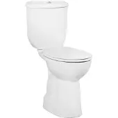 Boss & Wessing Toiletpot staand bws mala verhoogd onder aansluiting wit