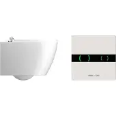 Ipee Wandcloset t5 230v premium rimless incl softclose zitting infrarood sensor wit