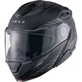 NEXX X.Lifetour Globe Zwart Mat Grijs Systeemhelm Maat L