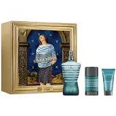 Jean Paul Gaultier Le Male Eau de Toilette 125ml + Aftershave Balm 50ml + Deodorant Stick 75g - 3 Piece Gift Set for Men