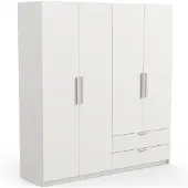 CBA Kleerkast Glenda-mat wit