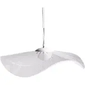 Beliani LOIRE - Hanglamp - Wit - Metaal