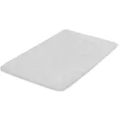 Kleine wolke Meadow badmat 50x60cm, zilvergrijs
