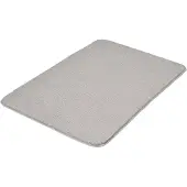 Kleine wolke - Badmat - Marco - 60x90 cm - Zilvergrijs