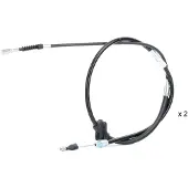 RIDEX 124C1171 Handremkabel