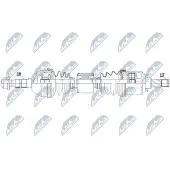 NTY NPW-PL-044 Aandrijfas