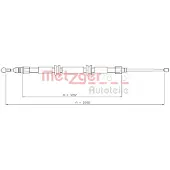 METZGER 11.6686 Handremkabel