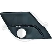 Diederichs 4211247 Ventilatiegrille, bumper