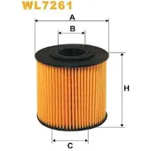WIX FILTERS WL7261 Oliefilter