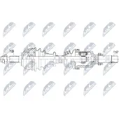 NTY NPW-PE-035 Aandrijfas