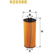 WIX FILTERS 92038E Oliefilter