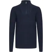 !Solid Trui ' RECO ' blauw