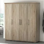 Rousseau Kleerkast Nikkie 160 cm-sonoma eik