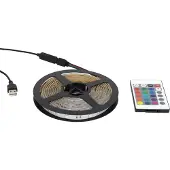Home Deco Factory LED strip met Afstandsbediening - RGB - 5 Meter