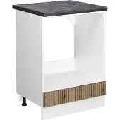 Vicco R-Line Ovenombouwkast – 60 cm, WB Antraciet Artisanaal eiken