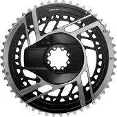 Sram Red AXS E1 2x12S Direct Mount Powermeter Kettingbladen Zwart || Maat: 56-43