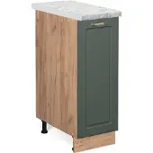 Vicco Apotheekkast Fame-Line Groen-Goud Landhuis 30 cm , WB Marmer, Model 46117