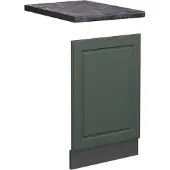 Vicco Fame-Line Frontpaneel – 45 cm, WB Antraciet Groen-Goud Landhuis