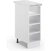 Vicco Fame-Line Keukenrek – 30 cm, WB Marmer Wit