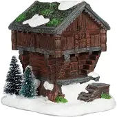 Luville Wooden house l13,5xb11xh12 cm