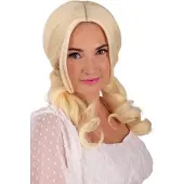Partyxplosion Pruik Raewyn Blond - luxe - cosplay - carnaval