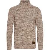 !Solid Trui 'Philaremo' beige gemêleerd