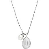 Skagen collier SKJ1831040 Agnethe Pearl zilverkleurig female