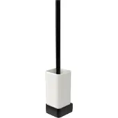 Haceka Toiletborstelset Aline Black 41,4 cm Aluminium Mat Zwart