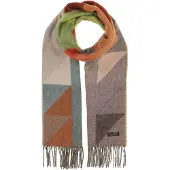 Fraas Sjaal Cashmink Schal Misty Blue Veelkleurig