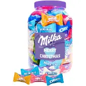 Milka Favourites chocolademix "Merry Christmas" kerstcadeau
