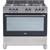 Everglades Evck9011 - Fornuis Gas Breedte 90 Cm