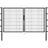 Alberts Deur met dubbel hek 250 cm breed, in verschillende hoogten