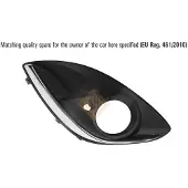 ISAM 0737718 Ventilatiegrille, bumper