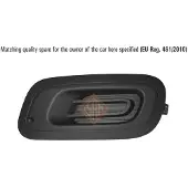 ISAM 0143717 Ventilatiegrille, bumper